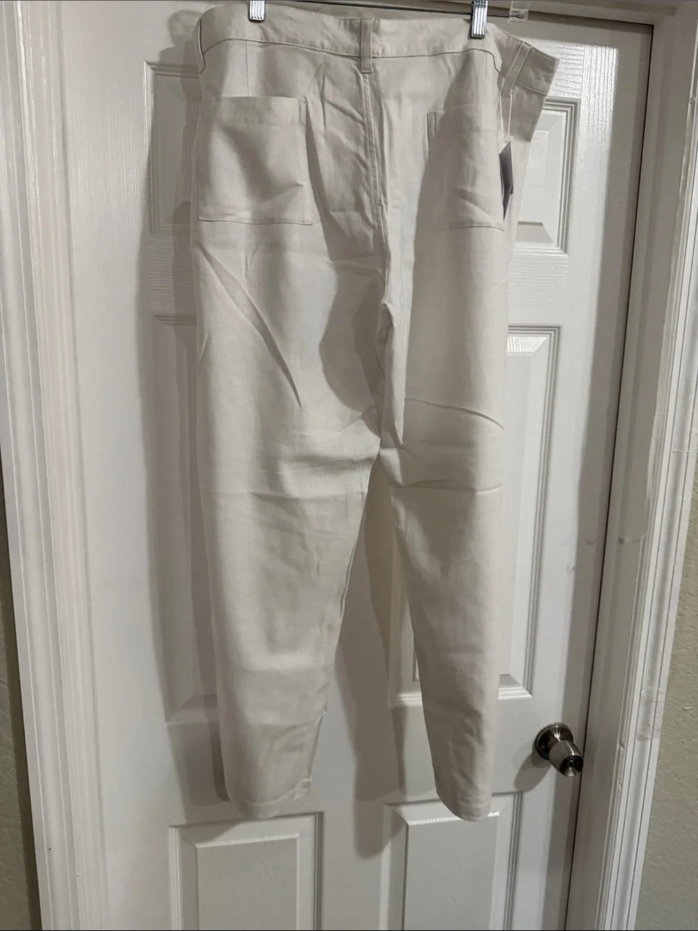 New NWT Kenny Flowers Men's Light Cream Linen Vacation Pants XXL 38